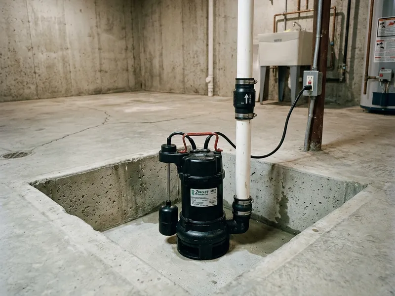 Sump Pump Installation Plumber in Kerrville, TX